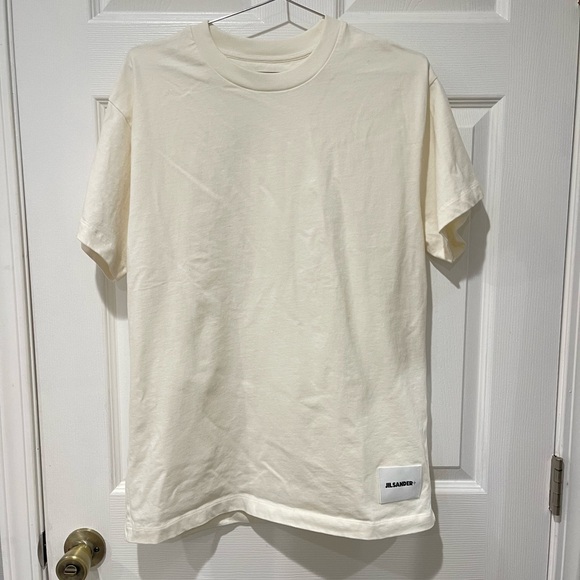 Jil Sander Other - Jil Sander Off-White Short Sleeve Tee